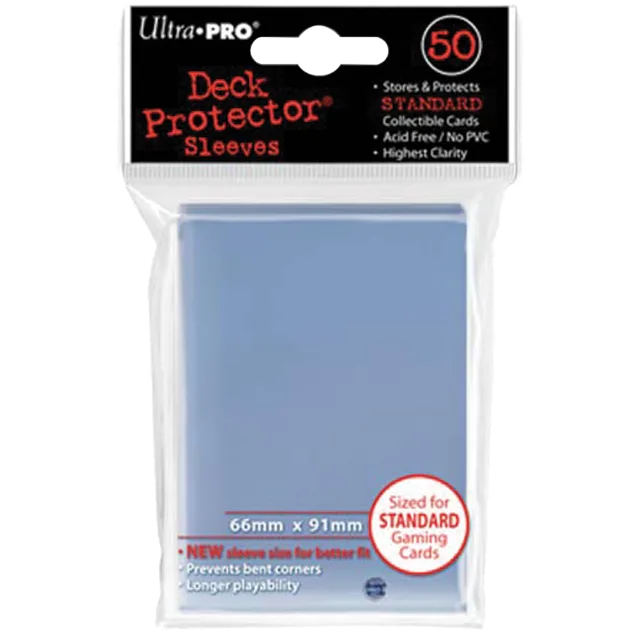 Ultra PRO – 50 sleeves PRO-Gloss Standard Deck Protector transparentes