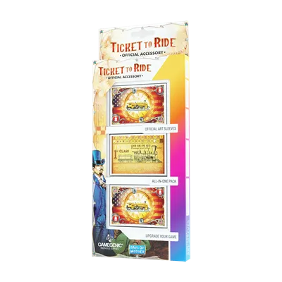 Gamegenic – Ticket to Ride Art Sleeves