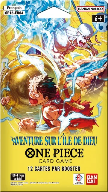 One Piece Card Game – OP15-EB04 Adventure on Kami's Island – Booster Blister – French