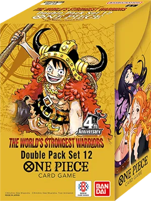 One Piece Card Game – DP-12 Double Pack Set Vol.12 (OP-17) – 8er-Display – Englisch