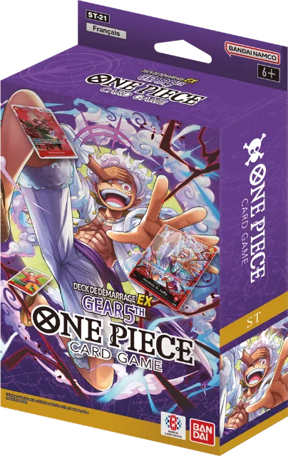 One Piece Card Game – Starter Deck EX -Gear5- (ST-21) – 6 Decks – Französisch