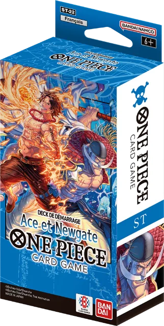 One Piece Card Game – Starter Deck -Ace & Newgate- (ST-22) – 6 decks – Frans