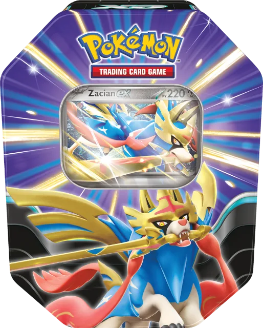 Tin-Box „Slashing Legends“ – Zacian-ex oder Koraidon-ex – Französisch