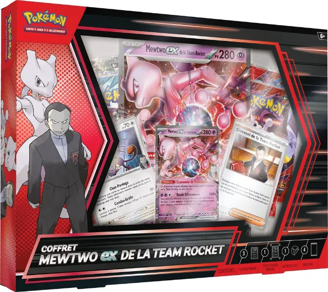 Kollektion Mewtu-ex von Team Rocket – Französisch