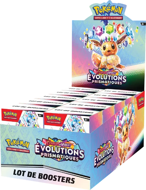 Prismatic Evolutions (SV8.5) Booster Bundle (6 packs) – French