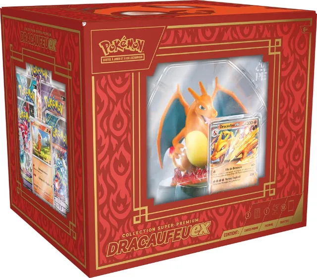 Super-Premium-Kollektion Glurak-ex – Französisch