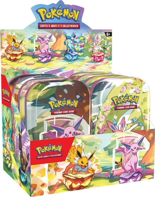 Scarlet & Violet—Prismatic Evolutions (SV8.5) Mini Tin – French