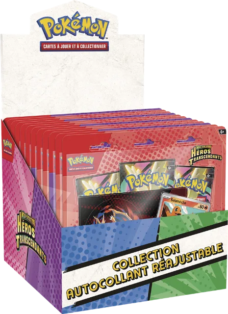 Collection autocollant réajustable Héros Transcendants (ME02.5) – Français