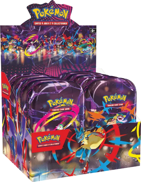 Mini-Tin-Box „Mega Heroes“ – Französisch