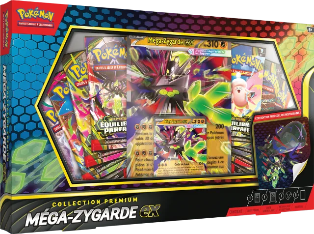 Premium-Kollektion Mega-Zygarde-ex – Französisch