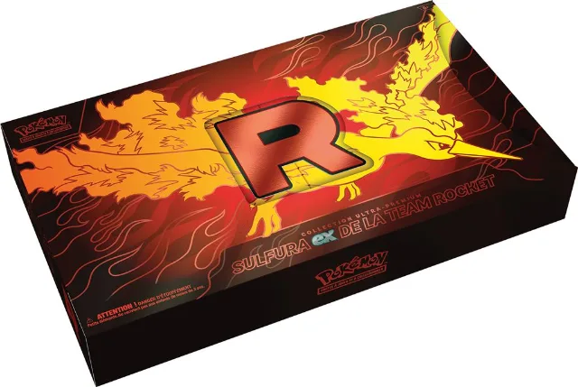 Team Rocket’s Moltres ex Ultra-Premium Collection – Frans