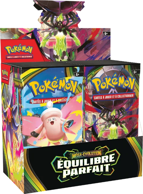 Display Mega-Entwicklung – Optimale Ordnung – 36 Booster – Französisch