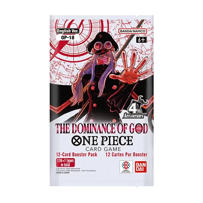 One Piece Card Game – OP-18 The Dominance of God – Double Pack Set – Engels
