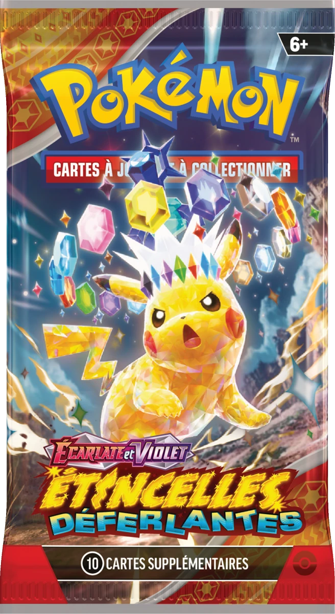 Booster sous blister Écarlate et Violet – Étincelles Déferlantes (EV08) – Français