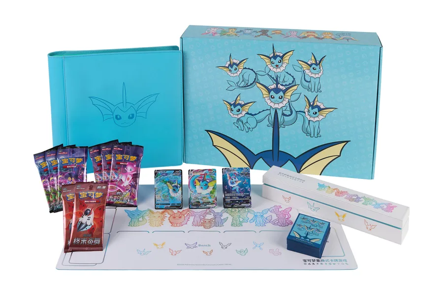 Eevee Advanced Gift Box – Aquana-VMAX – Chinesisch