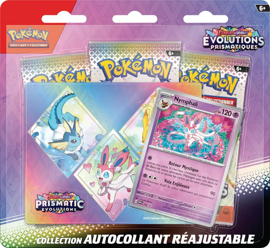 Collection autocollant réajustable Évolutions Prismatiques (EV08.5) – Français